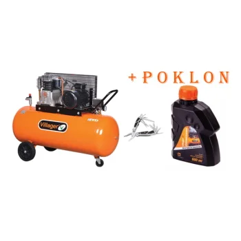 Villager kompresor za vazduh AB 200 / 4 + POKLON Multifunkcionalni nož 471005R0 Blister i Villager ulje za vazdušne kompresore 600ml Villager kompresor za vazduh AB 200 / 4 + POKLON Multifunkcionalni nož 471005R0 Blister i Villager ulje za vazdušne kompresore 600ml